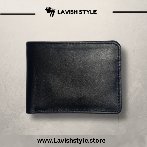Classic Leather Wallet – Black