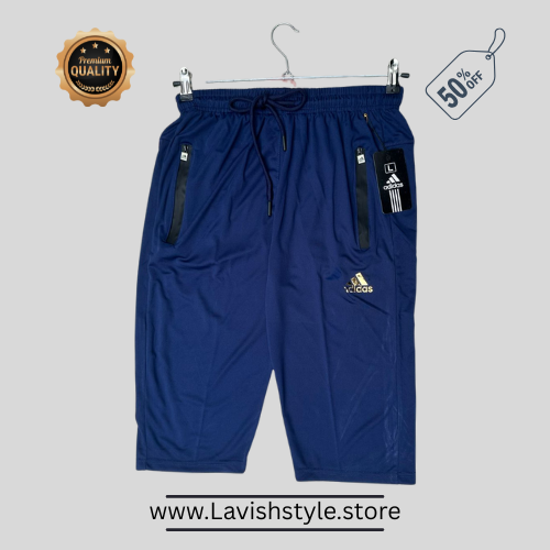 A-d-i-d-a-s Navy blue Dri-FIT Training Shorts – Power Your Performance