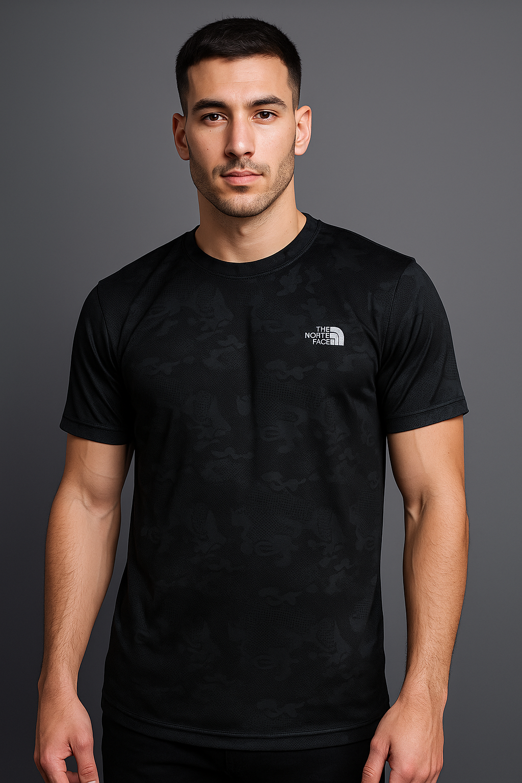 The Nrth Face Dri-Fit T-Shirt – Sleek, Textured & Made to Perform