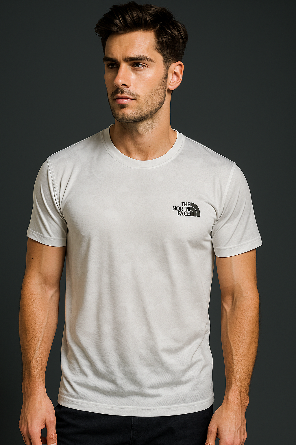 The Nrth Face Men’s Classic White Performance Tee