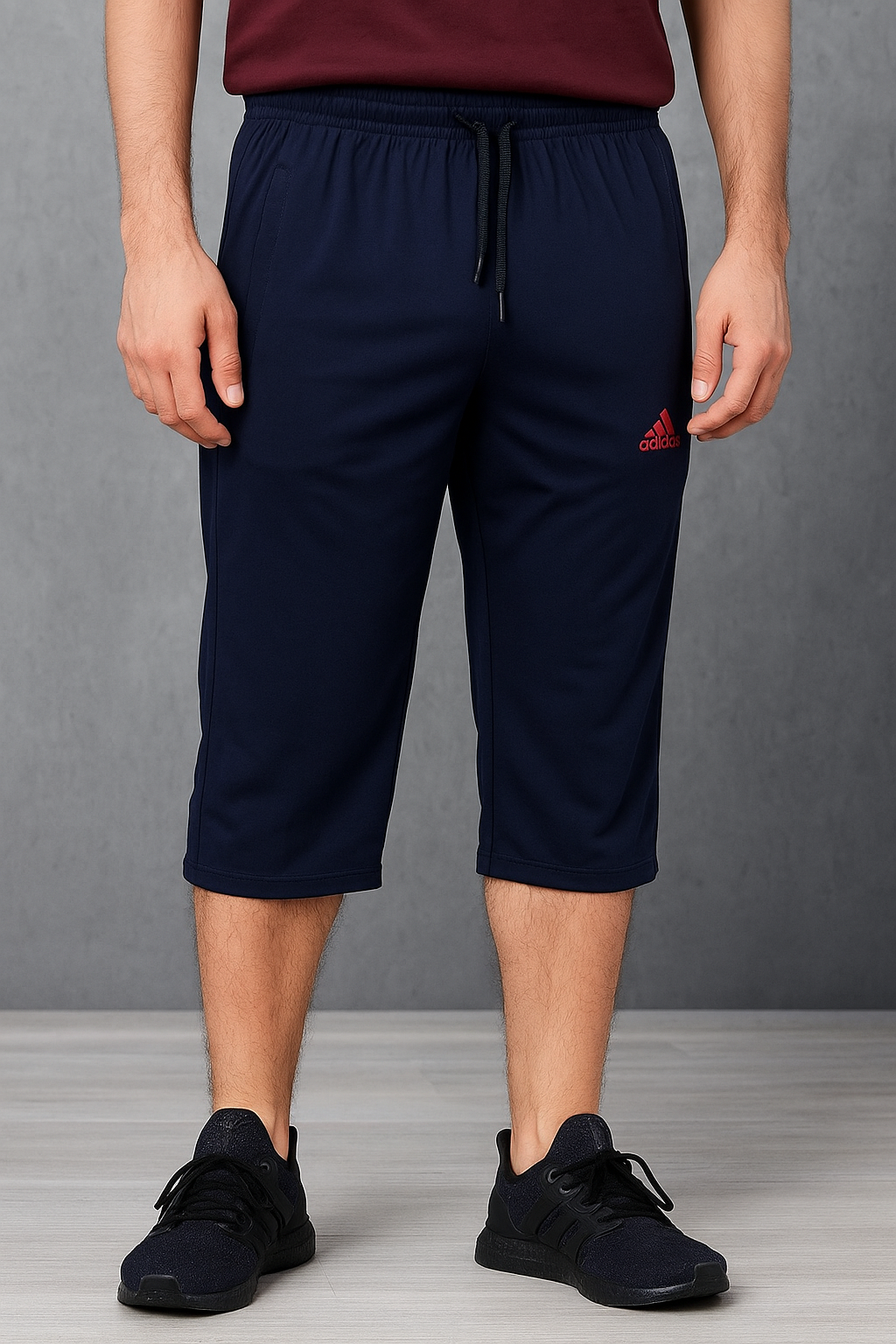 A-d-i-d-a-s Navy blue Dri-FIT Training Shorts – Power Your Performance