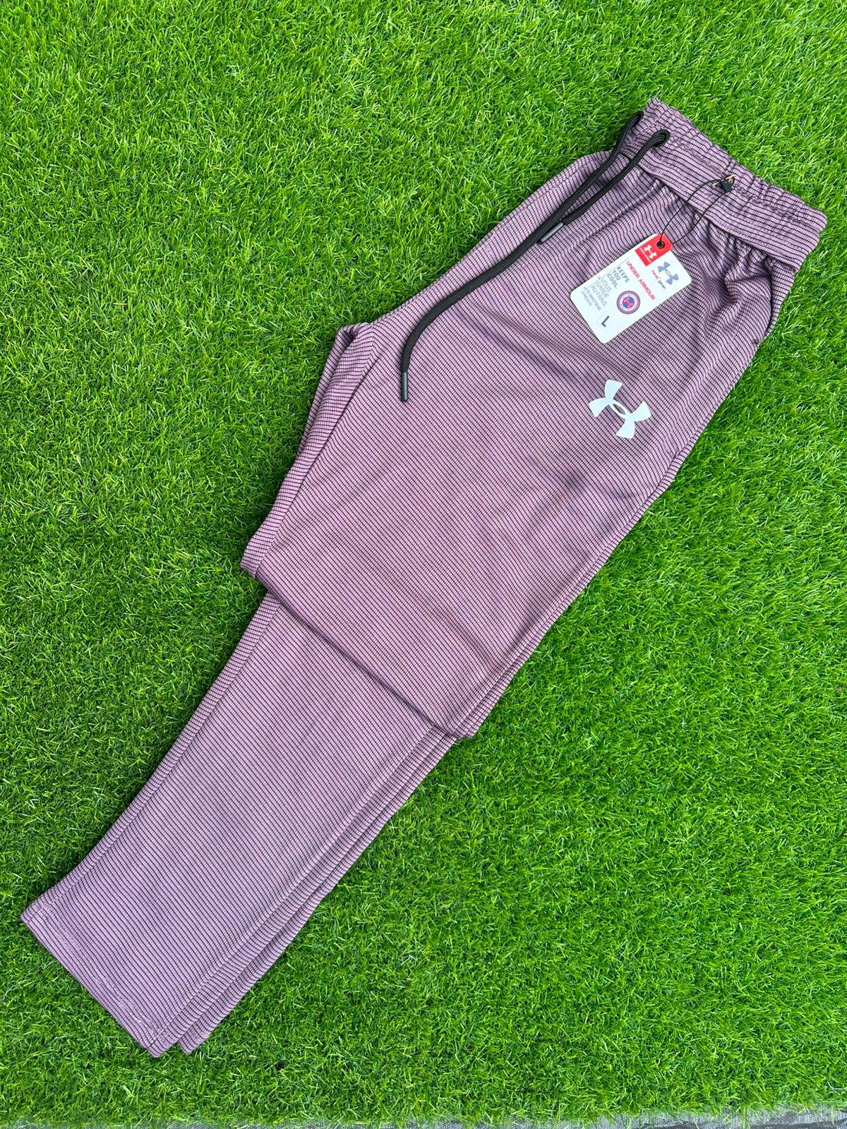 Under Armour Dusty Mauve Slim Fit Trousers – Move with Confidence