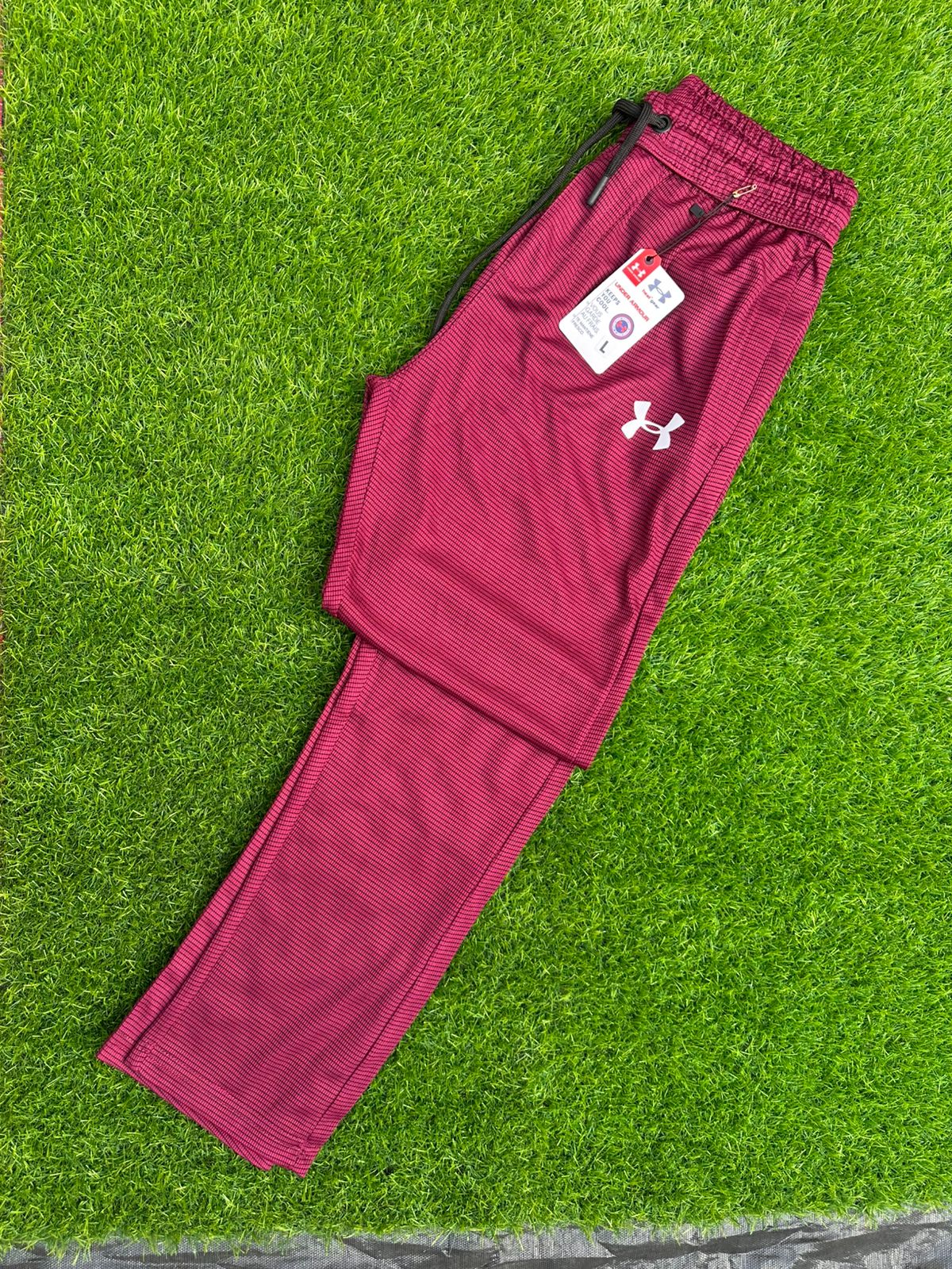 Under Armour Maroon Training Trousers – Ultimate Flex & Fit