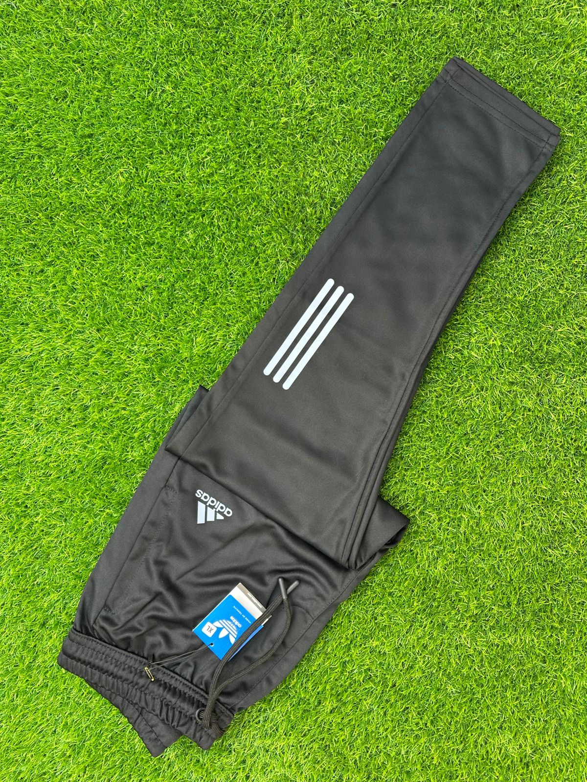 A-d-i-d-a-s Black Dri-FIT Joggers – Built for Athletes.