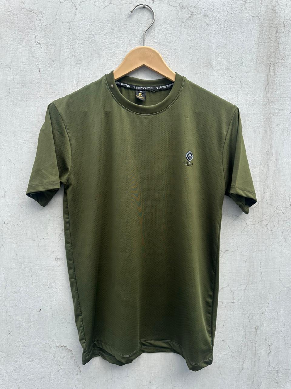 Green Mesh Dri-Fit T-Shirt – Fresh, Flexible & Ready for Action