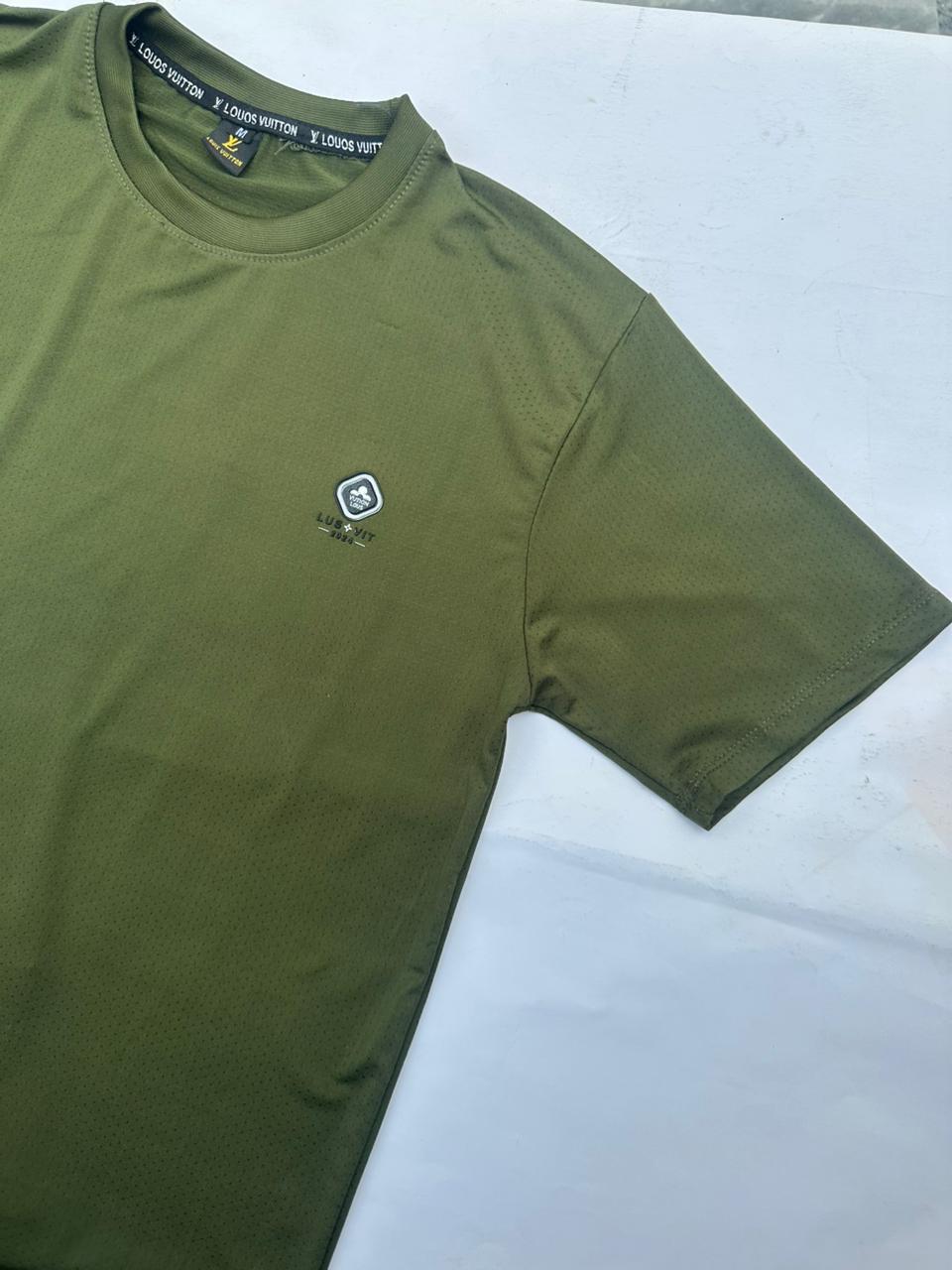 Green Mesh Dri-Fit T-Shirt – Fresh, Flexible & Ready for Action