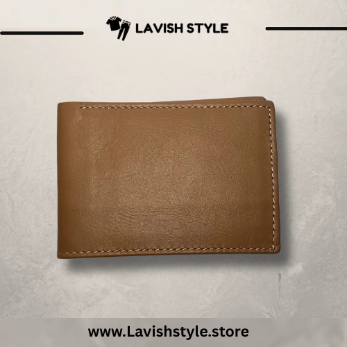Classic Leather Wallet – Caramel Tan