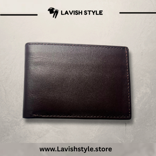 Classic Leather Wallet – Mocha Brown