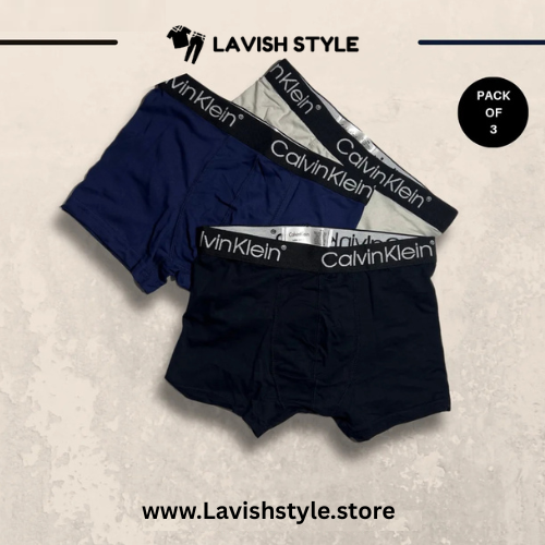 C-a-l-v-i-n K-l-e-i-n Branded Boxer (Pack Of 3)