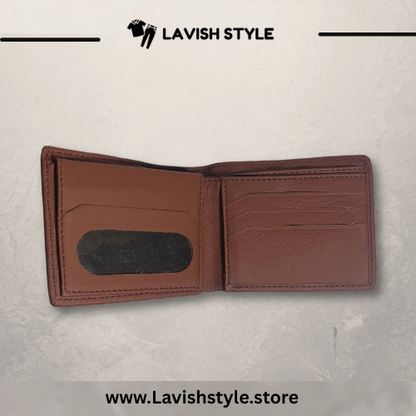 Napa Leather Wallet – Rich Chestnut Brown