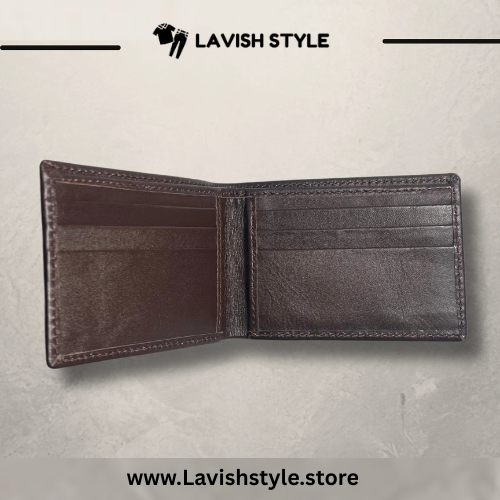 Classic Leather Wallet – Mocha Brown