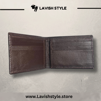 Classic Leather Wallet – Mocha Brown