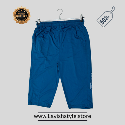 A-d-i-d-a-s blue Sports Shorts – Lightweight Comfort, Athletic Style