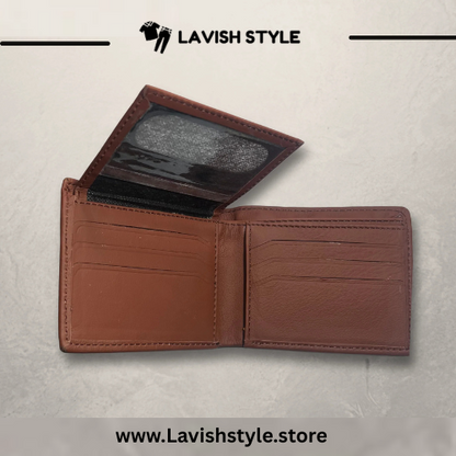Napa Leather Wallet – Rich Chestnut Brown