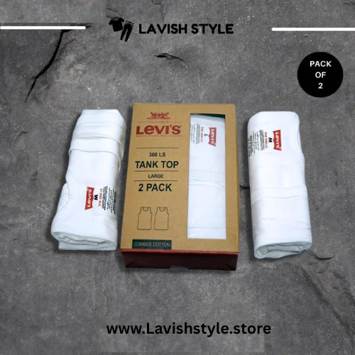 Lavish Style branded L-e-v-i-s Bundle (Vest, Boxer and Socks)