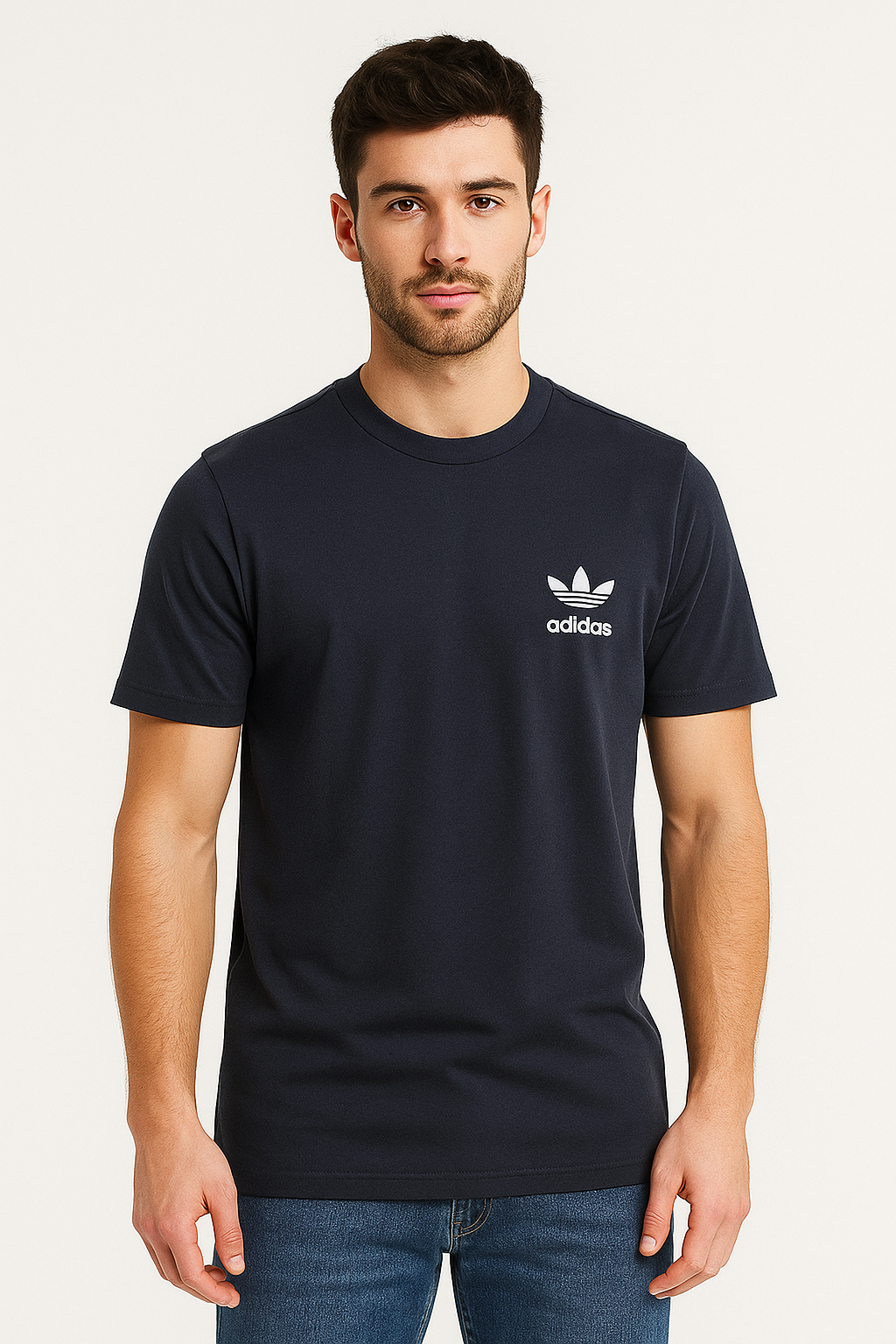 A-d-i-d-a-s imported Black Dri-Fit T-Shirt – Performance & Style Combined