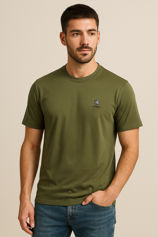 Green Mesh Dri-Fit T-Shirt – Fresh, Flexible & Ready for Action