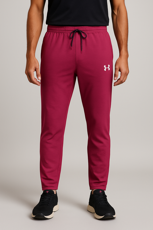 Under Armour Maroon Training Trousers – Ultimate Flex & Fit