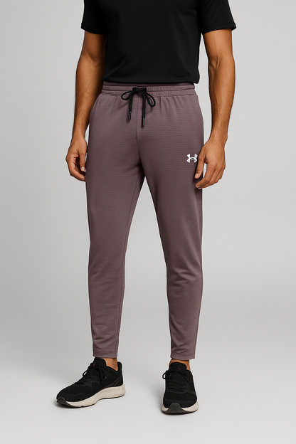 Under Armour Dusty Mauve Slim Fit Trousers – Move with Confidence