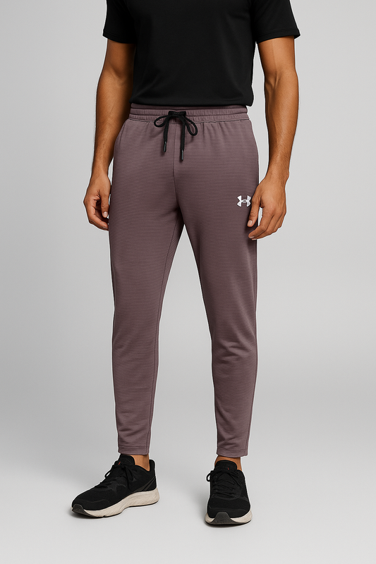 Under Armour Dusty Mauve Slim Fit Trousers – Move with Confidence