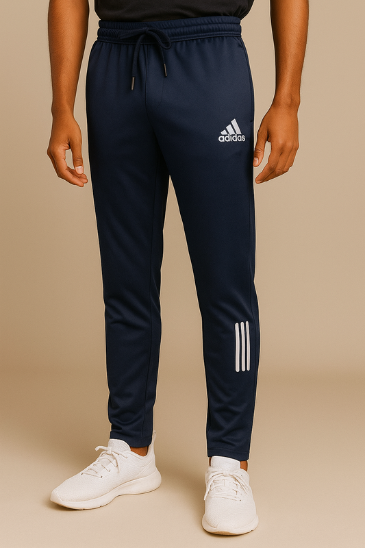A-d-i-d-a-s Dri-FIT Performance Blue colour Trousers