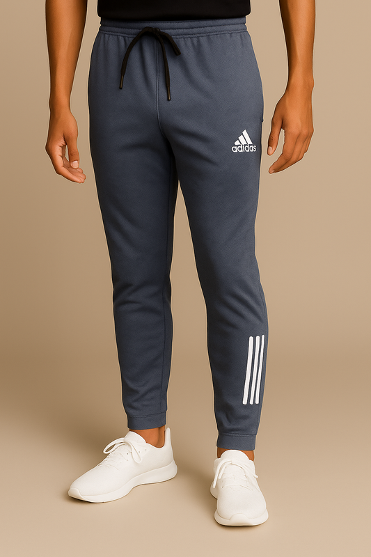 A-d-i-d-a-s Dri-FIT light Blue shade Joggers – Built for Athletes.