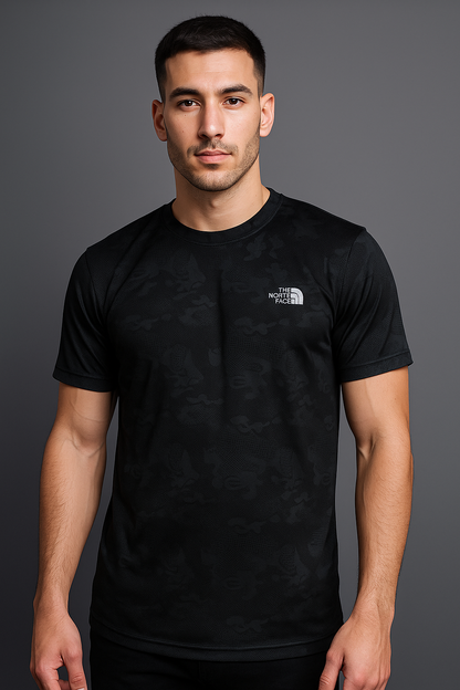 The Nrth Face Dri-Fit T-Shirt – Sleek, Textured & Made to Perform