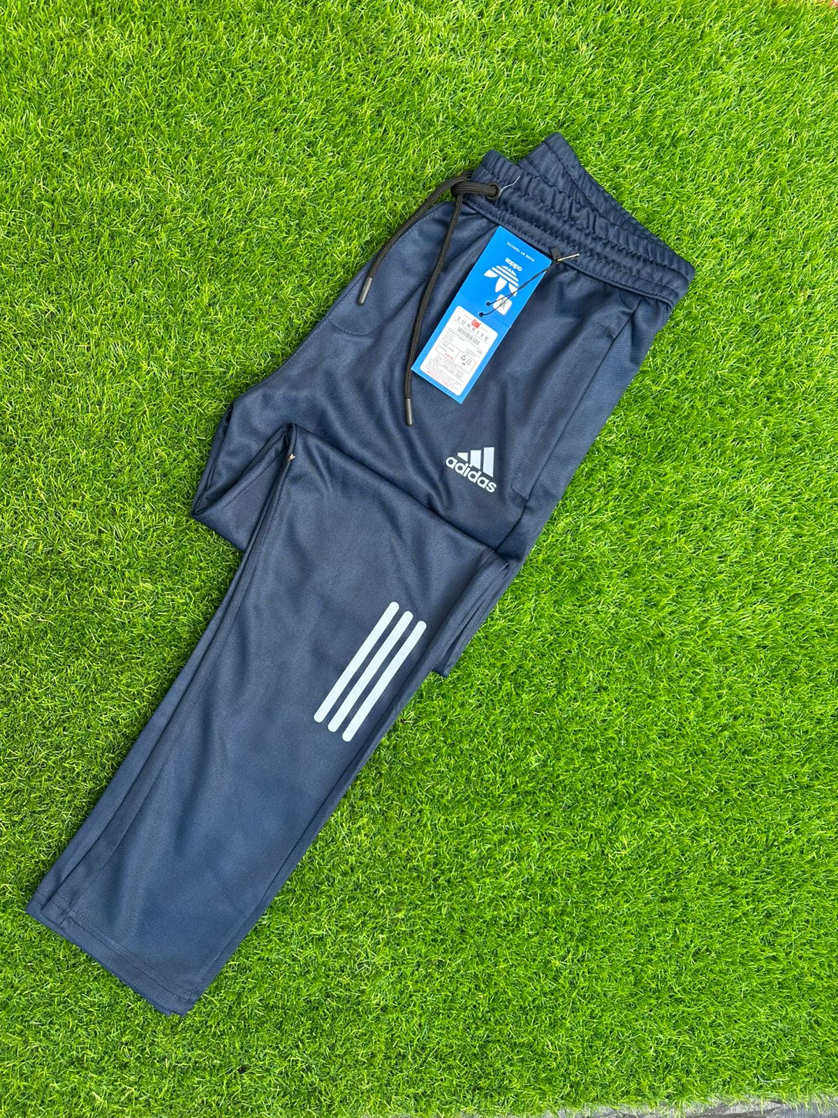 A-d-i-d-a-s Dri-FIT Performance Blue colour Trousers