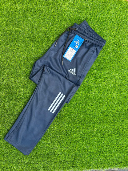 A-d-i-d-a-s Dri-FIT Performance Blue colour Trousers