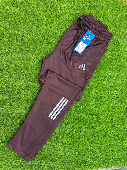 A-d-i-d-a-s Dri-FIT Maroon Joggers
