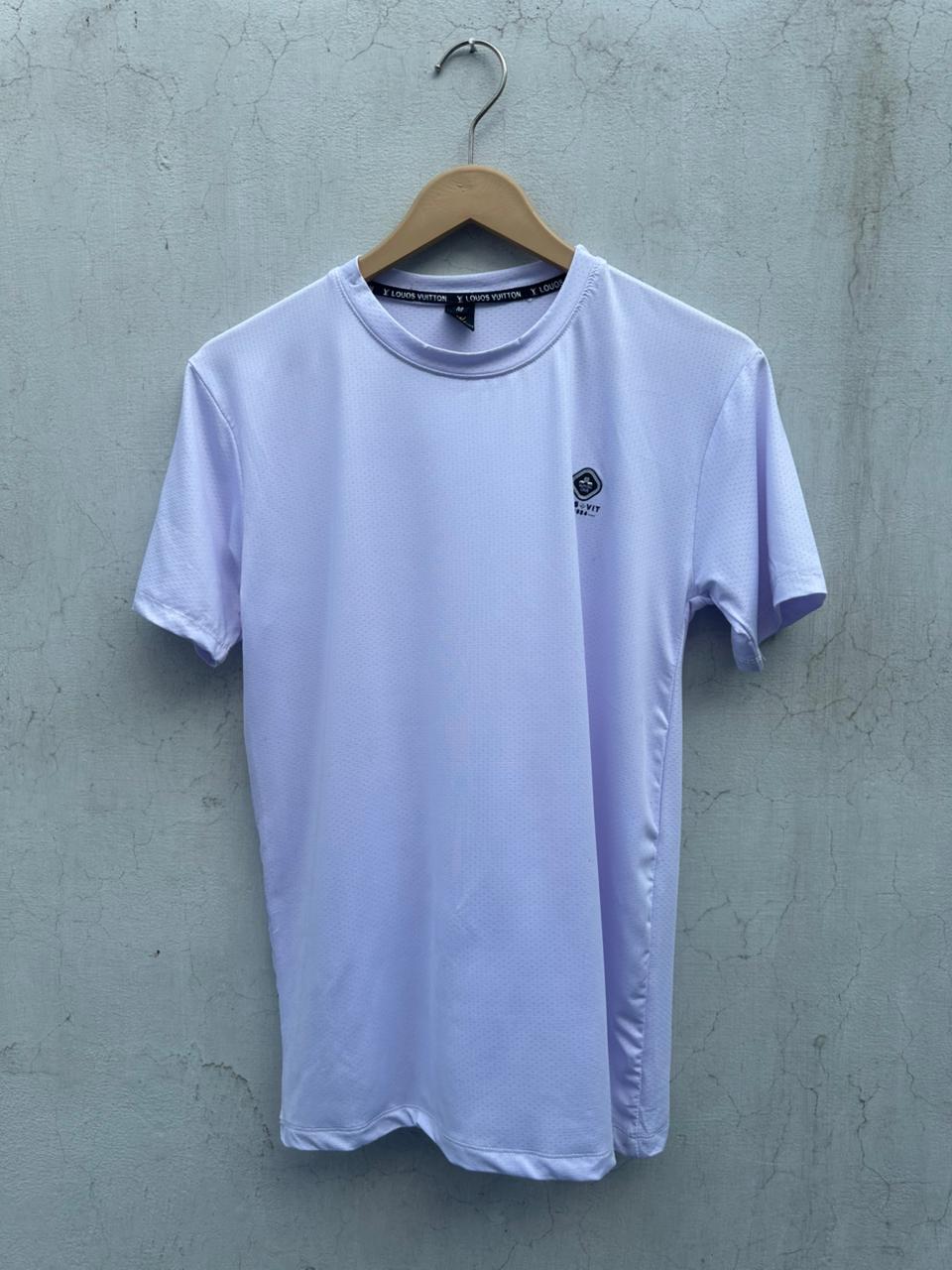White Mesh Dri-Fit T-Shirt – Clean, Cool & Comfortable