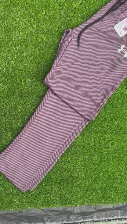Under Armour Dusty Mauve Slim Fit Trousers – Move with Confidence