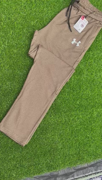 Under Armour Brown Colour Workout Joggers – High Performance Fit
